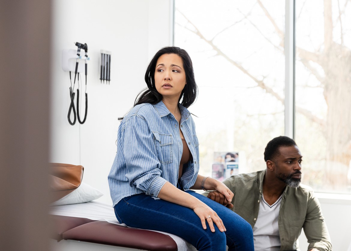 couple coping with a miscarriage.